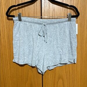 Auden NWT women's M cloud knit sleep shorts pajamas PJs lounge wear bottoms